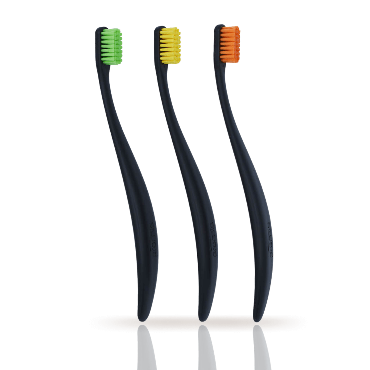PROMIS CARE TRIO-PACK trzy szczoteczki do zębów, czarne